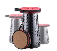 Yexati Aggiornato Sedia Portatile Con Capacità di Carico 180KG, Sgabello Pieghevole Portatile Dotato di Cuscino Morbido, Sedile Portatile Ideale Per Attività Indoor e Outdoor