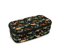 Yexignaon Astuccio per matite per bambini dai 6 agli 8 ai 10 ai 12 anni, di grande capacità, leggero, materiale scolastico, scatole di immagazzinaggio, Dinosauro, Organizer per borse