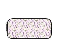 Yexignaon Astuccio per matite per bambini, design kawaii, per la scuola, per matite colorate, con cerniera liscia, Lavanda, Organizer per borse