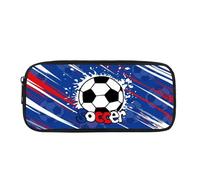 Yexignaon Astuccio per matite per ragazzi età 6 8 10 12 scatole per matite con coperchi leggero cancelleria penna borsa per la scuola, Calcio 3, Organizer per borse