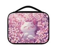 Yexignaon Custodia per Bibbia per ragazze, borsa portatile per Bibbia e custodia per adolescenti e ragazze, kit di accessori per bibbie di medie dimensioni, Gatto