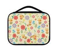 Yexignaon Custodia per Bibbia per ragazze, borsa portatile per Bibbia e custodia per adolescenti e ragazze, kit di accessori per bibbie di medie dimensioni, Capibara Fiore