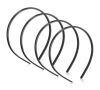 Yexueer Fasce per capelli per capelli, 4 pezzi, in plastica antiscivolo, con denti sottili, pettinino magro, per feste di Pasqua, accessori per acconciature da trucco per donne e uomini