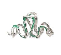 Yexueer Un esclusivo fermaglio a serpentina in metallo, dallo stile chic, elegante e chic, un accessorio indispensabile per le donne. Adatto a tutti i tipi di acconciature.