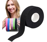 YEYE Made in Nature Face Tape - Nastro per lifting e kinesiotaping per viso, collo e décolleté, rituale domestico anti-invecchiamento - antirughe (nero, 2,5 cm)