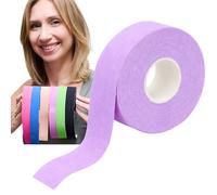 YEYE Made in Nature Face Tape - Nastro per lifting e kinesiotaping per viso, collo e décolleté, rituale domestico anti-invecchiamento - antirughe (viola, 2,5 cm)
