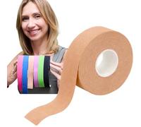 YEYE Made in Nature Face Tape - Nastro per lifting e kinesiotaping per viso, collo e décolleté, rituale domestico anti-invecchiamento - antirughe (beige, 2,5 cm)