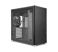 YEYIAN Case PC Gamer Hussar Plus Torre Completa Motherboard Compatibile ATX, Micro ATX, Mini ITX | Pannello Laterale in Vetro Temperato Trasparente | Include 1 Ventola Posteriore 120 mm (nero)