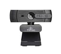 YEYIAN Gaming Webcam Widok, 1080P AutoFocus Lens Dual Noise Reducing Stereo Microfoni e Privacy Cover Web Camera YAW-041620