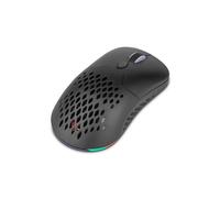 Yeyian Mouse da Gioco 3 in 1 Shift con Effetti RGB 6 | 26.000 dpi | Risposta 1 ms | 6 Pulsanti programmabili | Batteria da 600 mA | USB Tipo C | Cablato, Wireless (2,4 GHz) e Bluetooth