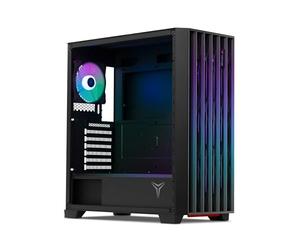 YEYIAN Phoenix Gamer PC Case | Mid Tower | ATX, M-ATX, ITX | Pannello Frontale Indirizzabile | Pannello Maglia di Ferro | 4 Ventole ARGB PWM | 3 Anteriori 1 Posteriore 120mm | CPU 170mm | GPU 400mm