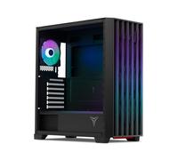 YEYIAN Phoenix Gamer PC Case | Mid Tower | ATX, M-ATX, ITX | Pannello Frontale Indirizzabile | Pannello Vetro Temperato | 4 Ventole ARGB PWM | 3 Anteriori 1 Posteriore 120mm | CPU 170mm | GPU 400mm