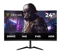 Yeyian Sigurd Series 2503 23,8" LED FullHD 200Hz FreeSync/G-Sync Curvo