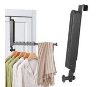 YEYONG Appendiabiti pieghevole per porta, da appendere, allungabile, senza foratura, pieghevole, per porta, per interni