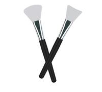 Yezhenzhen 2 pennelli applicatori in silicone per maschere facciali, maschere all'argilla, fai da te, maschere modellanti, lozioni per il corpo e BB CC Cream