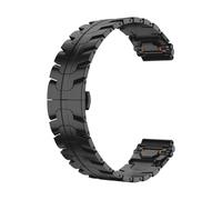 yeziu Cinturino di lusso in metallo per Galaxy Watch 7, 6, 5, 40 e 44 mm, cinturino in acciaio per Huawei Watch GT5 da 46 mm, Watch 4/3 Pro Ultimate Correa(Black,22mm)