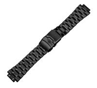 yeziu Cinturino in acciaio inossidabile per TIMEX Tides T2N720 T2N721 T2N739 con catena per orologio a bocca convessa(Black)