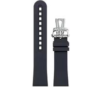 yeziu Cinturino in gomma per Blancpain Fifty Fathoms 5000 5015 5054(Black3)