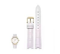 yeziu Cinturino in pelle con tacche per bracciale speciale da uomo e da donna GC PASHA DE per Rossini(Whiter,18-9mm)