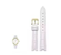 yeziu Cinturino in pelle con tacche per bracciale speciale da uomo e da donna GC PASHA DE per Rossini(Whiteg,18-10mm)