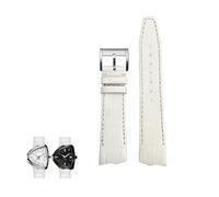 yeziu Cinturino in pelle per orologio Hamilton Adventure H24555331 245950, catena per orologio 80° anniversario(Brownb1)