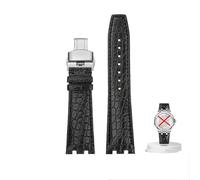 yeziu Cinturino in pelle per orologio Maurice Lacroix AIKON AI6007 1108 AI6058 AI6008 con cinturino a sgancio rapido in acciaio inossidabile con giunto metallico(Blacks,For Al6008 Al6058)