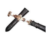 yeziu Cinturino in pelle per orologio Tissot Le Locle 1853, Gentleman Couturier Ballade(Blackp,19mm)