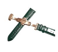 yeziu Cinturino in pelle per orologio Tissot Le Locle 1853, Gentleman Couturier Ballade(Greenp,20mm)