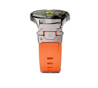 yeziu Cinturino in silicone a sgancio rapido da 22 mm per OnePlus 2 2R Smart Watch Band per Amazfit Balance(T orange)