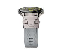 yeziu Cinturino in silicone a sgancio rapido da 22 mm per OnePlus 2 2R Smart Watch Band per Amazfit Balance(T grey)