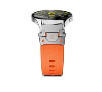 yeziu Cinturino in silicone a sgancio rapido da 22 mm per OnePlus 2 2R Smart Watch Band per Amazfit Balance(S orange)