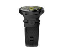 yeziu Cinturino in silicone a sgancio rapido da 22 mm per OnePlus 2 2R Smart Watch Band per Amazfit Balance(B black)
