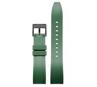 yeziu Cinturino in silicone per orologio Tissot 1853 Le Locle Seastar Couturier Carson Quickster Quickforce cinturino in gomma da uomo(Greenb,20mm)