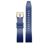 yeziu Cinturino in silicone per orologio Tissot 1853 Le Locle Seastar Couturier Carson Quickster Quickforce cinturino in gomma da uomo(Blueg,22mm)