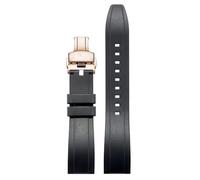 yeziu Cinturino in silicone per orologio Tissot 1853 Le Locle Seastar Couturier Carson Quickster Quickforce cinturino in gomma da uomo(Blackrf,18mm)
