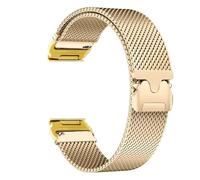 yeziu Cinturino magnetico in acciaio inossidabile per Garmin Fenix 8 7X 7 Pro Fenix 6X 5X 5Plus Tactix 7 Forerunner 965 955 Quick Fit Bracciale Watch Band(Gold,26mm)