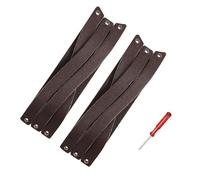 yeziu Cinturino per orologio in vera pelle, cinturino speciale per orologio CK K2R2S6/K2R2M1 K2r2s1 K2R2M6, bracciale da donna in pelle di mucca da uomo(Brown)