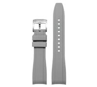 yeziu Cinturino per orologio Tissot Le Locle Spur T41 T035 Durul Carson Kutu Speed Arc in silicone per uomo e donna(Grays,18mm)