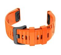 yeziu Cinturino per smartwatch in silicone rapido e facile da montare per cinturino Correa con cinturino Coros VERTIX 2(Orange,26mm Coros VERTIX 2)