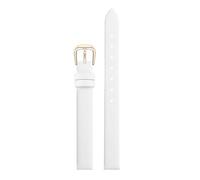 yeziu Compatibile con CK K5H231/K5H236 Cinturino universale in vera pelle di seta alla moda(Whiter)