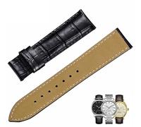 yeziu Per Tissot 1853 Le Locke T462, cinturino in pelle da uomo e da donna con fibbia a farfalla, accessori per orologi.(BlackgH,21mm)
