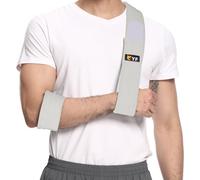 YF Fionda da Braccio, Efficace Imbragatura Immobilizzatrice per Spalla per Cuffia dei Rotatori Polso Gomito, Leggero Regolabile Confortevole Supporto Fionda per Braccio per Ossa Rotte