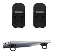 YFaith 2 Pezzi Mini Supporti per Laptop, Autoadesivo Supporto per Tablet, Doppia Regolazione Supporto Laptop, Pieghevole e Invisibile, per Computer, Tastiere e Telefoni Cellulari