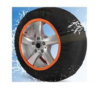 YFAURNDE Calze da Neve Auto，Calze per Gomme da Neve，Facile E Comodo da Installare, Riutilizzabile, con Presa Forte, Adatto A SUV, Camper E Veicoli Commerciali.(185/70R14)