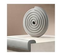 YFAURNDE Paraspigoli Angolari in Gomma, Striscia di Sostituzione per Protezione, Design Autoadesivo, Adatto per Armadietti, Cassetti Della Cucina, Toelette e Tavoli.(Gray,1500cm/590.6in)