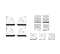 YFBH Adesivo Per Pulsante Di Apertura Portiera Auto Per Tesla Per Model 3 Highland Per Model Y Per Juniper Pulsante Interruttore Finestrino Portiera Modanature console centrale(Tipo B)