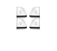 YFBH Adesivo Per Pulsante Di Apertura Portiera Auto Per Tesla Per Model 3 Highland Per Model Y Per Juniper Pulsante Interruttore Finestrino Portiera Modanature console centrale(Tipo A)