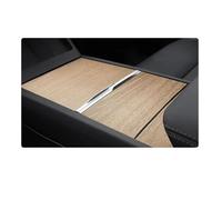 YFBH Adesivo Protettivo Per Console Centrale Per Tesla Per Model 3 Highland 2024 Y E Per Juniper 2025 Modanature console centrale(Horizontal wood)