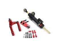 YFBH Ammortizzatore sterzo Kit di Supporto per Montaggio Ammortizzatore Stabilizzatore Ammortizzatore Sterzo Moto per Ducati Hypermotard 950 SP RVE 2019 2020 2021 2022 2023 Stabilizzatore(Colore 10)