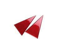 YFBH Cornice Per Interruttore Del Bagagliaio Posteriore, Rivestimento Interno Per BMW Serie 1 E 2 F40 F44 2020-2024, Adesivo Decorativo Modanature console centrale(ROSSO)